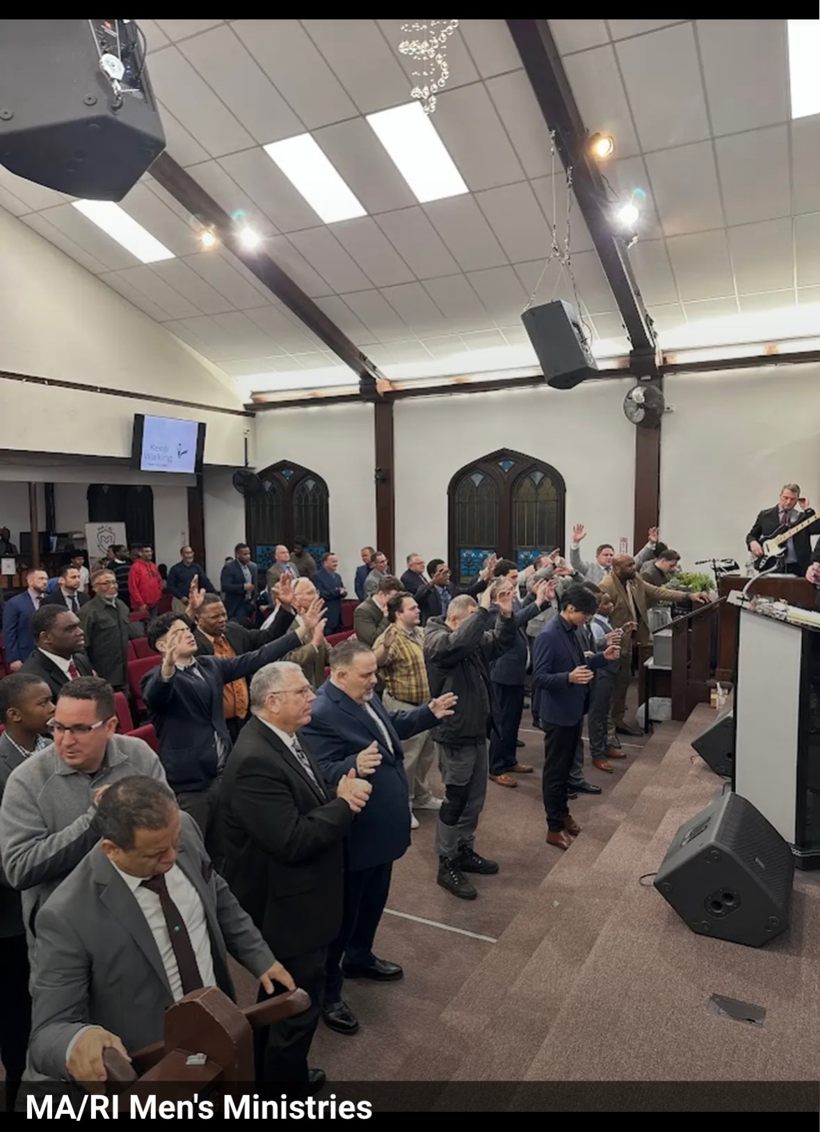 Worship at Men's Conference